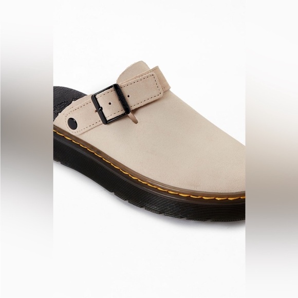 Dr Martens Women's Cream Carlson Suede Slingback Mules - Picture 6 of 15